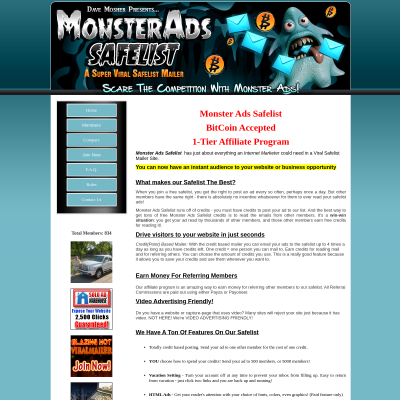 Monster ads safelist
